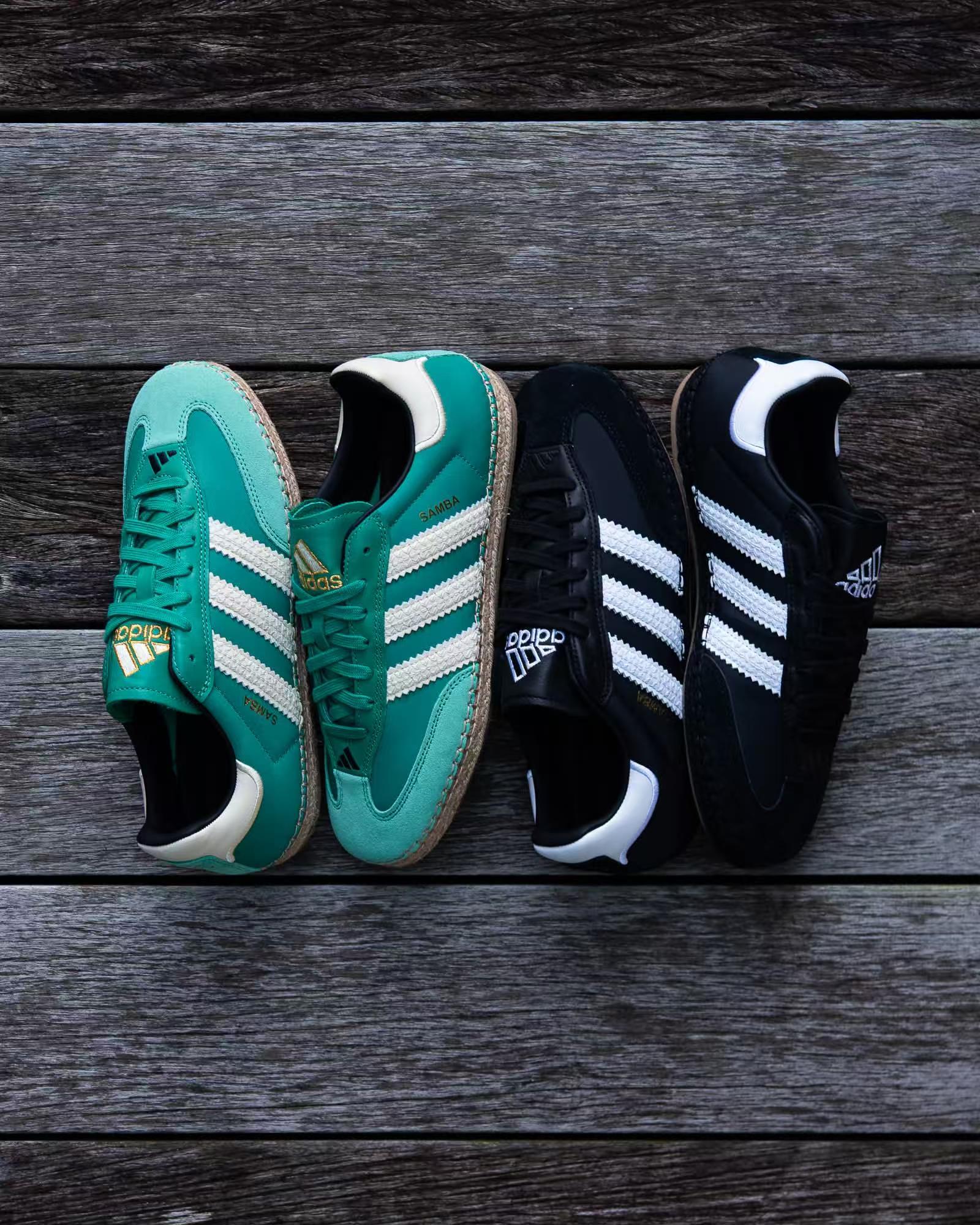 Adidas Samba|麻编渔夫底复古德训鞋